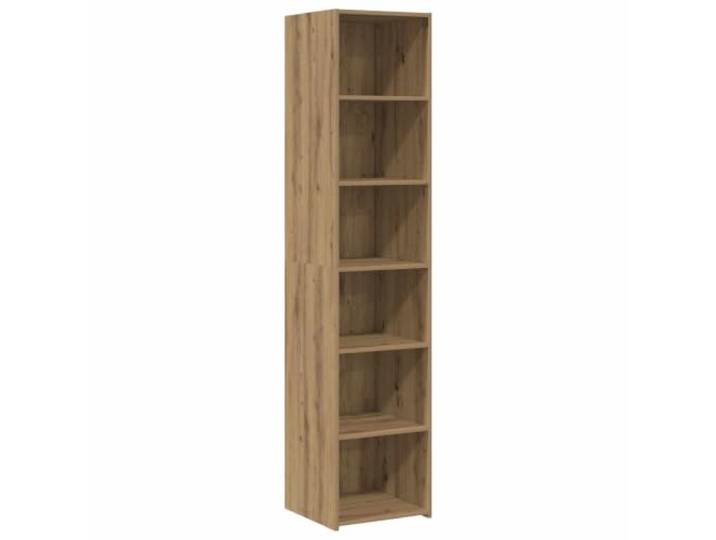 Artisan Sideboard, Eiche, 40 x 41 x 185 cm, modernes Ingenieurholz Vielseitige Aufbewahrung, minimalistischer Stil, langlebiges technisches Holz, effiziente Organisation, einfache Wartung