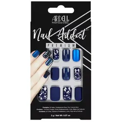 Ardell Nail Addict Matte Blue False Nails