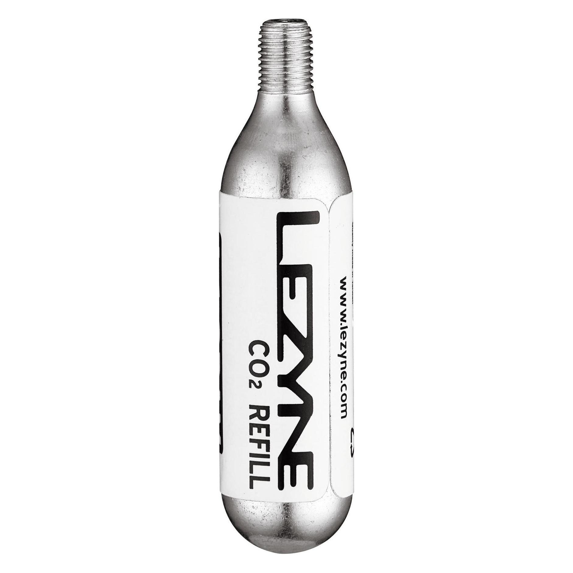 Lezyne Kartuschen CO2 16g (5 Stk) (CO2-Ersatzkartuschen) (1-C2-CRTDG-V116P5)