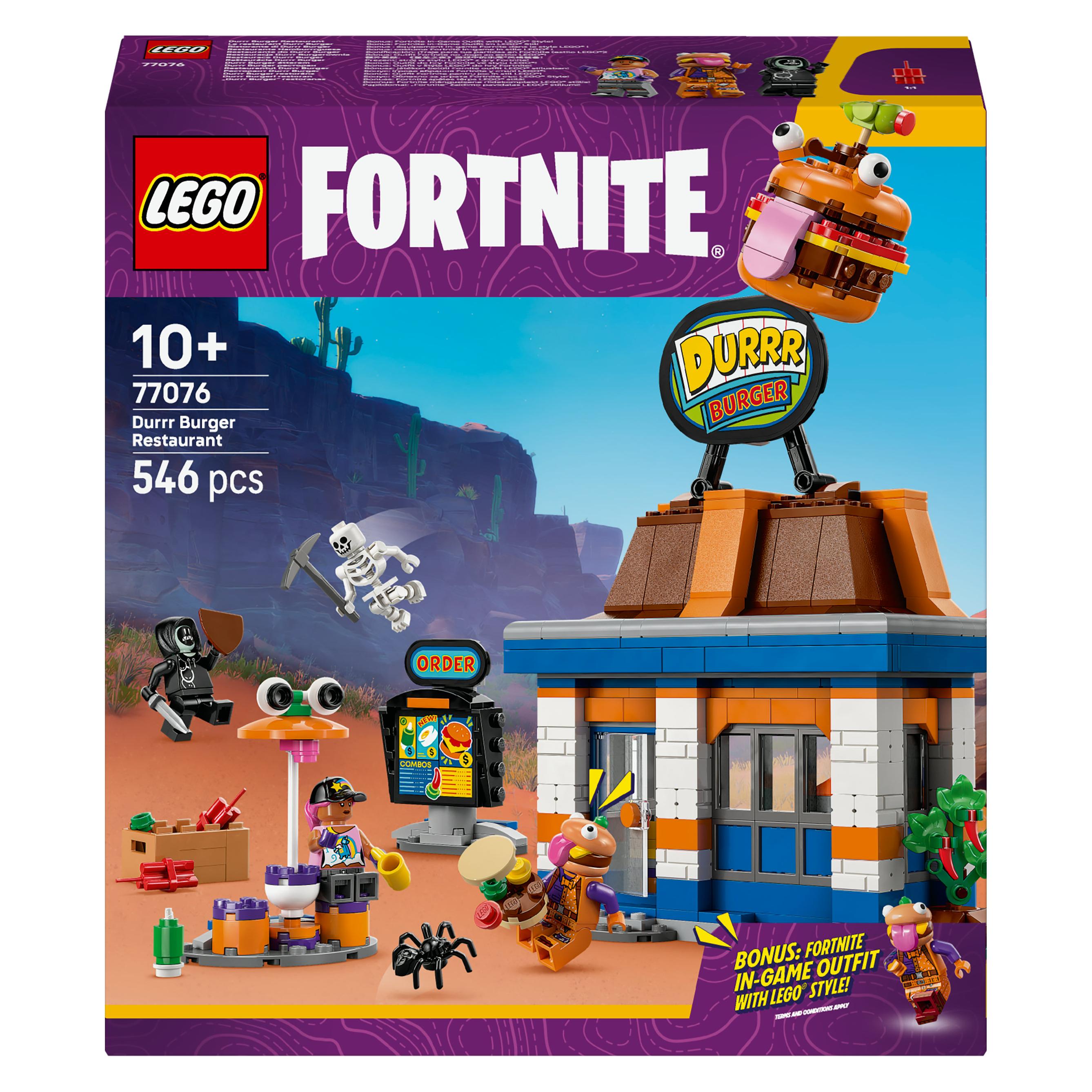 LEGO Durrr Burger Restaurant (LEGO Fortnite) (77076)