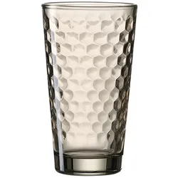 12er-Set Ritzenhoff & Breker Trinkglas Favo 400 ml Glas Smoke