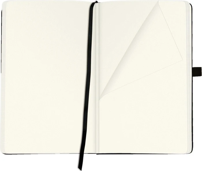 herlitz Notizbuch my.book classic, A5, 96 Blatt, schwarz