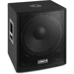 Vonyx VX1015BT (Aktiv, 1x 1000 W), PA Lautsprecher, Schwarz
