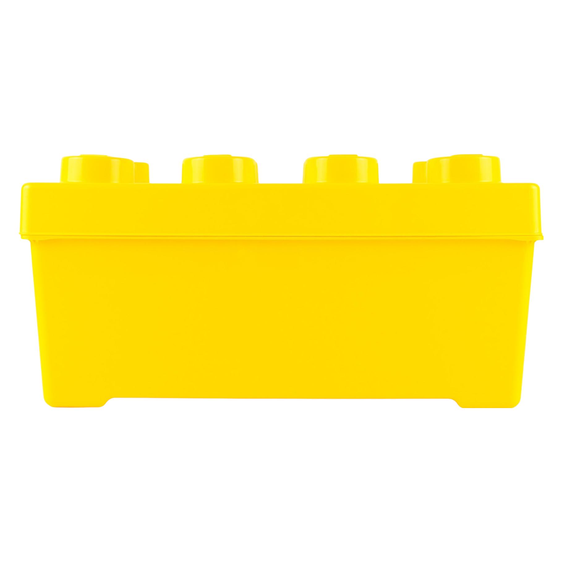 LEGO Aufbewahrungsbox Mittel mit Deckel Stapelbar NEU Teile 2x (53949532)