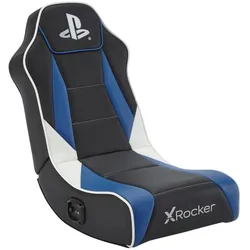X Rocker Geist 2.0, Gaming Stuhl, Blau, Schwarz