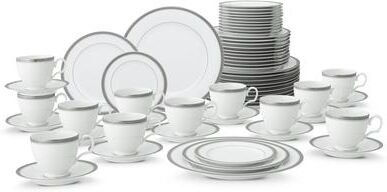 Noritake Charlotta 60-Piece Dinnerware Set, Service for 12