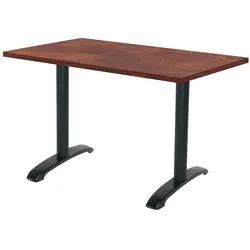 RestooTab - Tisch Bazila 160x80cm Dekor Rost roc