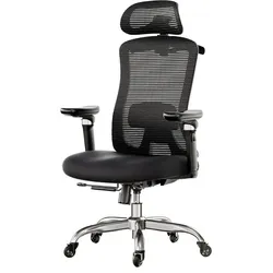Huanuo Krzesło biurowe HNOFC48, Gaming Stuhl, Schwarz, Grau