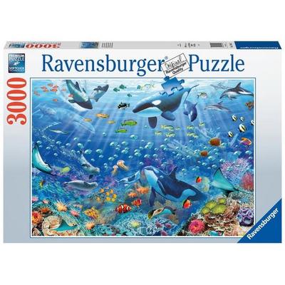 Erwachsenenpuzzle 3000 Teile - Bunter Unterwasserspaß