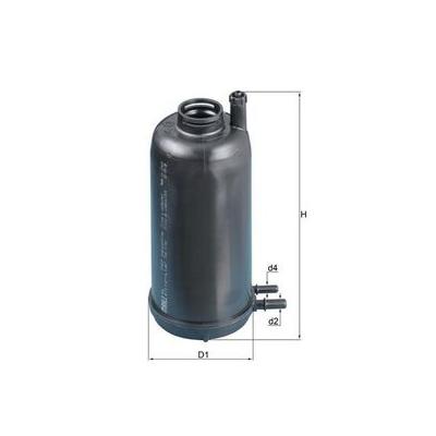 KNECHT Kraftstofffilter KL 707D Leitungsfilter 233mm für Iveco FUSO (MITSUBISHI)