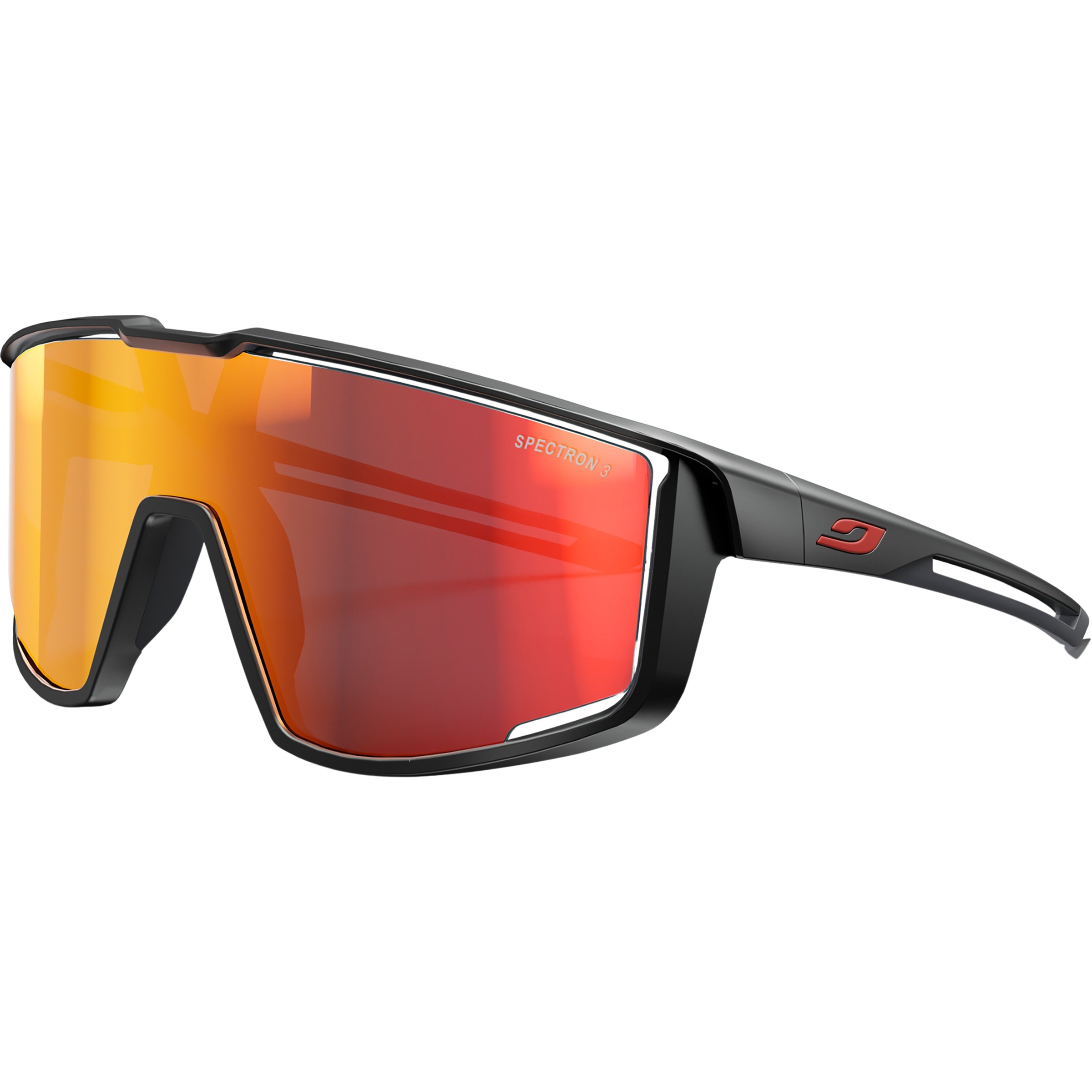 Julbo Fury Spectron 3 Sportbrille Sportbrillen & Sportsonnenbrillen schwarz Camping