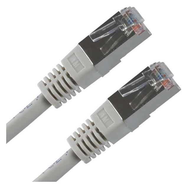 Patch cable, FTP, Cat.5e, 20m, gray (FTP, CAT5e, 20 m) (21084471)