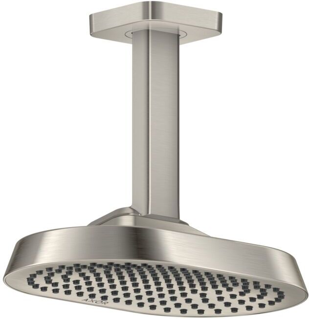 Hansgrohe Axor ShowerSphere Kopfbrause 39764800 250x160mm, 1jet, 8 l/min, Deckenanschluss, Edelstahl Finish