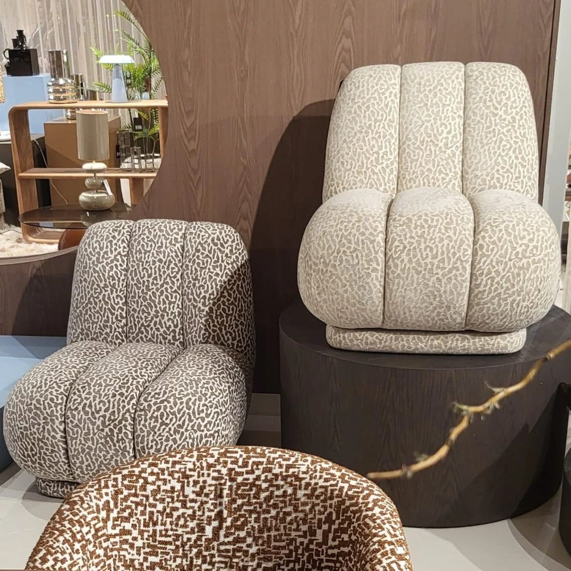 By Boo Fauteuil Catwalk Bruin en Beige