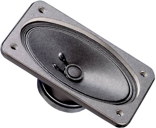 Visaton SL 713 - 4 Ohm 5 Zoll 13cm Breitbänder 10W 4Ω Schwarz Oval