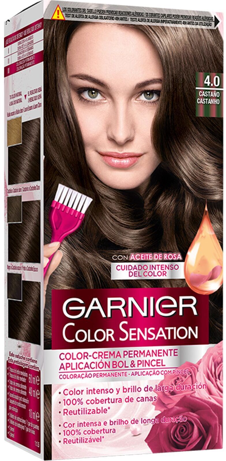 Garnier Color Sensation Permanent Color 4.0 Castaño