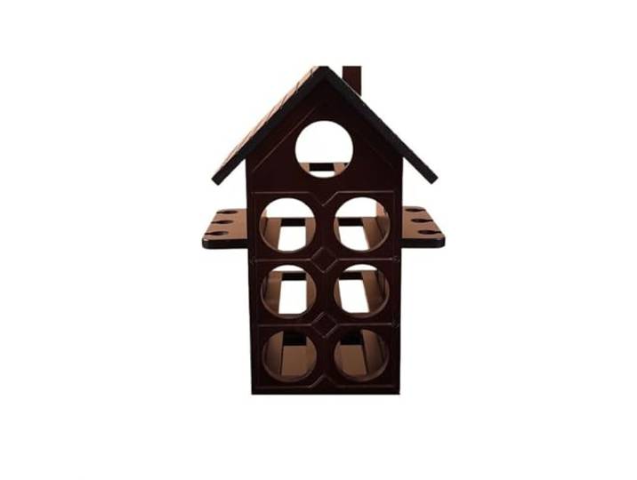 Weinhalter Weinregal Ornament Weinglashalter auf den Kopf gestellt Küche