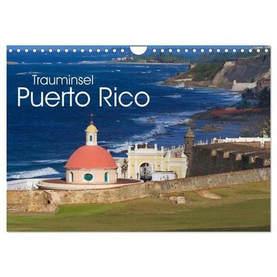 Trauminsel Puerto Rico (Wandkalender 2027 DIN A4 quer), CALVENDO Monatskalender