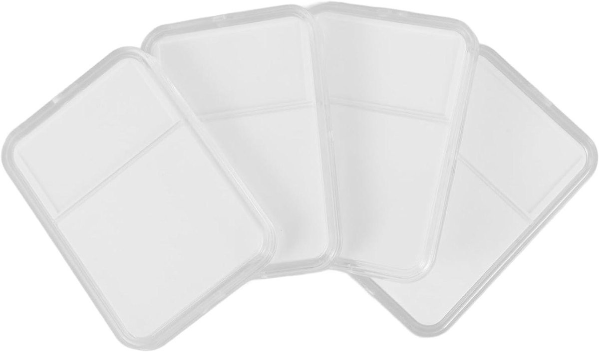 Transparante Postzegel Displaybox voor Verzamelalbums - 8,5 x 6,5 cm