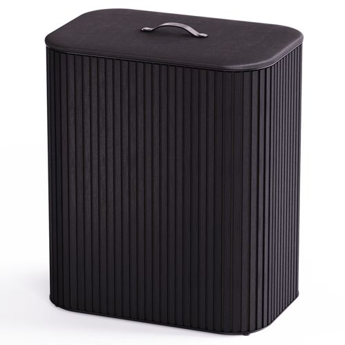 Joseph Joseph Tota Trio Luxe Wäschetrennkorb 90L, schwarz