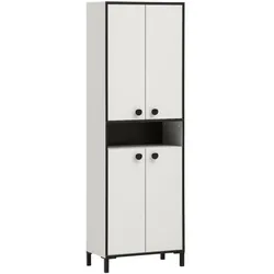 Möbelpartner Schuhschrank »Edda« silber, 60.2x185x33.1 cm