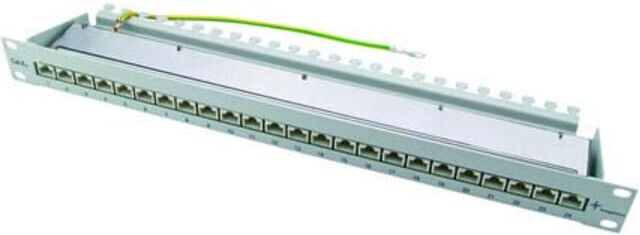 Telegärtner PatchPanel MPP24-HS Cat.6A RAL 9005 noir 100007034 (100007034)