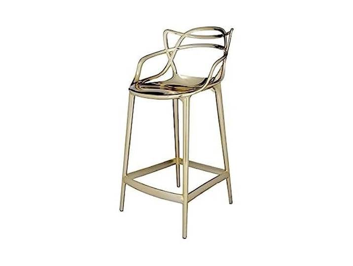 Kartell Masters Stool, Hocker, Gold, H. 65 cm