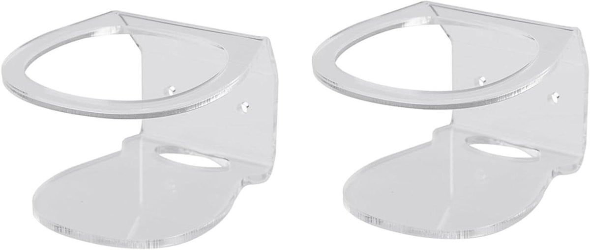 Set van 2 Wandmontage Beugels voor Router - Transparante Acryl Router Houder voor Wifi Optimalisatie