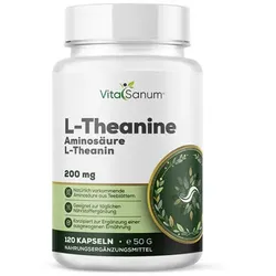 VitaSanum® - L-Theanin 200 mg – 1 Kapsel Tagesportion