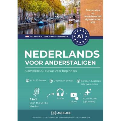 Nederlands voor anderstaligen - Complete A1-cursus voor beginners, Taschenbuch von CoLanguage Academy, CoLanguage Publishing