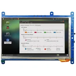 Odroid TFT-Display VU7A Plus, 17,78 cm (7"), HDMI, Multi-Touch, Audio, Entwicklungsboard Zubehör