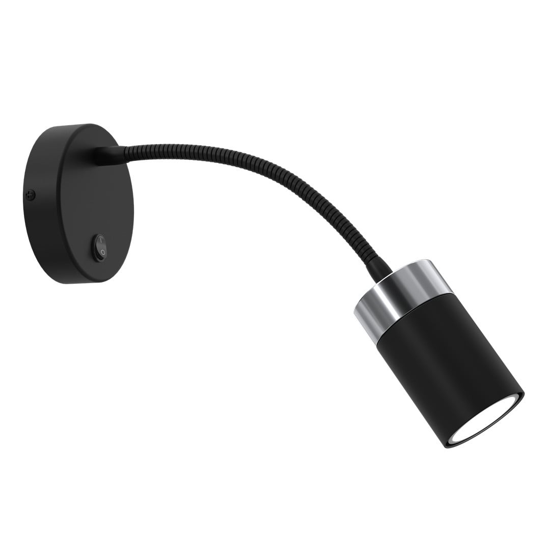 Milagro JOKER MLP8534 LED-wandlamp, zwart/chroom
