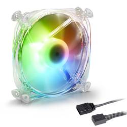 Sharkoon Shark Disc PWM PC-Gehäuse-Lüfter Transparent (B x H x T) 120 x 25 x 120 mm 4044951034314