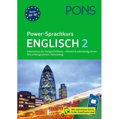 PONS Power-Sprachkurs Englisch 2, Taschenbuch von , PONS Langenscheidt GmbH, 978-3-12-566115-8
