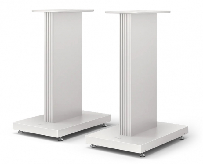 KEF KEF S3 Floor Stand - Weiss, Paar - Mineral White