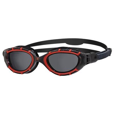 Zoggs - Predator Flex Polarised - Schwimmbrille Gr Regular schwarz/rot