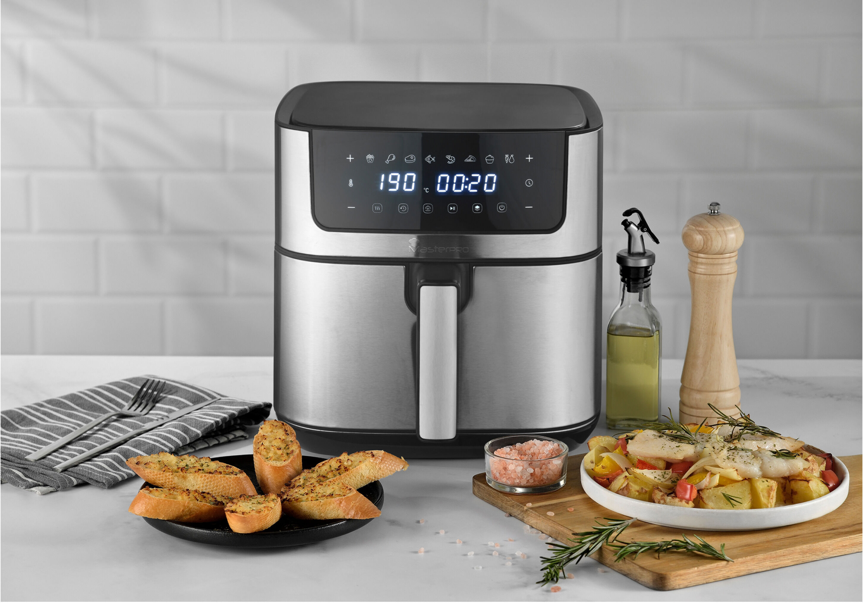 MASTERPRO Heißluftfritteuse »BGMP-9532«, 6 L