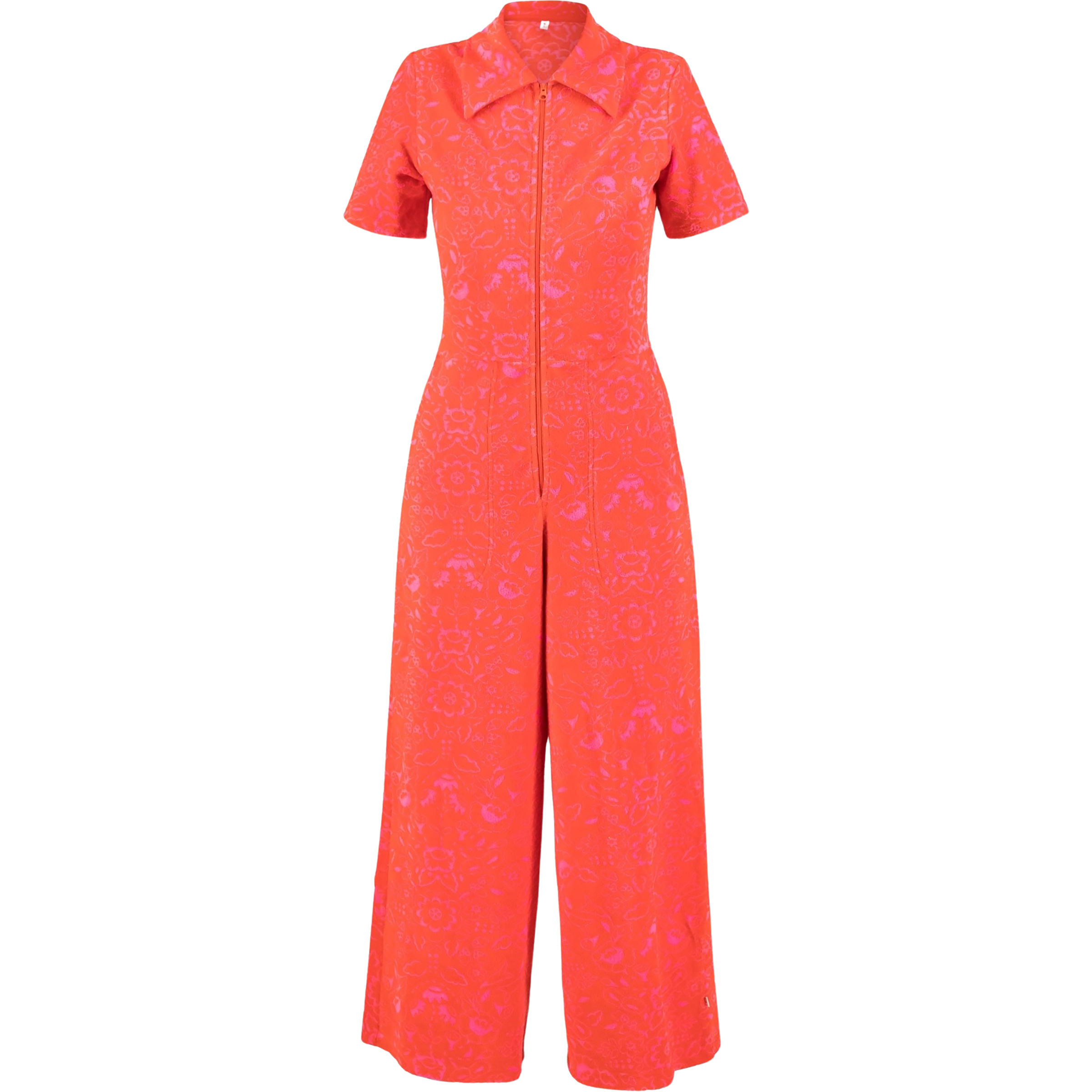 Blutsgeschwister Reneé Love Twist Jumpsuit Damen Jumpsuits rot Größe L Lifestyle Schnell trocknend