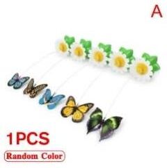 Uplift Picks Automatic Flying Butterfly Cat Toy With Rotating Interactive Motion a