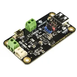 DFRobot Solar Power Manager 5V, MPPT, USB Solar Ladeeingang, 5V 1A Ausgang, 900mA Ladestrom