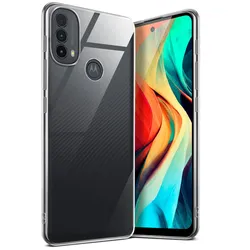 moex Aero Case Motorola Moto E40 durchsichtig aus Silikon