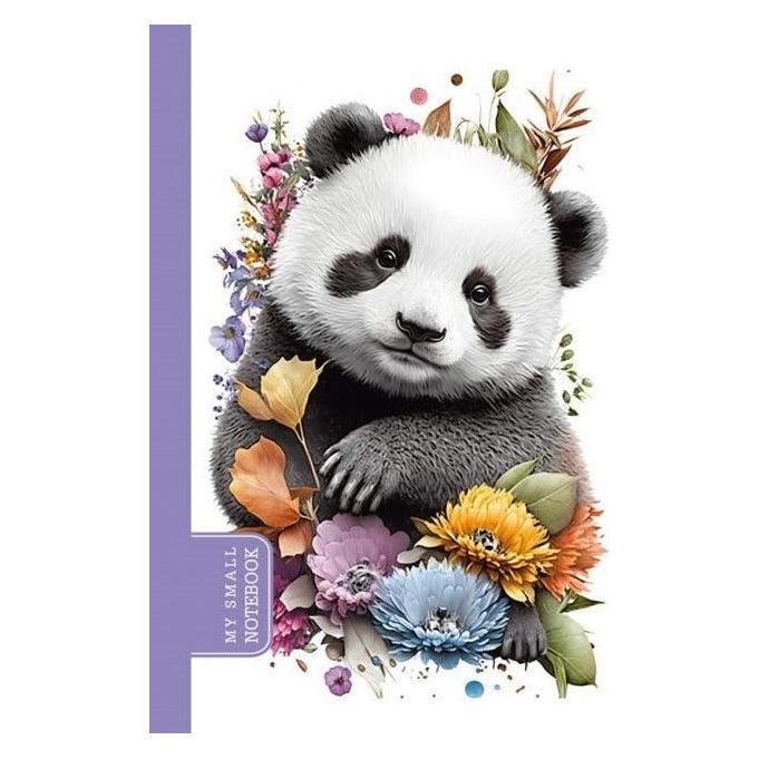 Fresh Dekoratives Notizbuch 105x148/48K glatt TW Panda (A6, Harter Einband) (47995337)