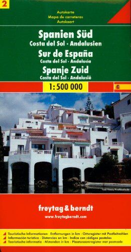 Collectif - Spanien Süd-Costa del Sol - Andalusien. Autokarte. 1 : 500 000 - Preis vom 10.10.2026 11:48:34 h