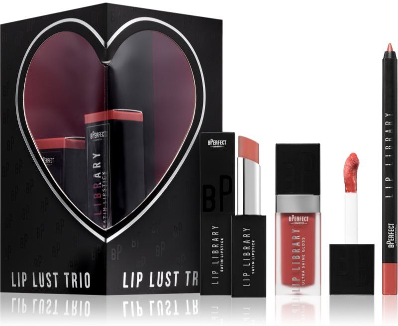 BPerfect Lip Lust Trio Lip Set shade Hero Trio