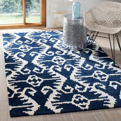 SAFAVIEH Handmade Wyndham Zvonka Modern Wool Rug