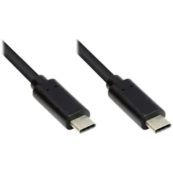 Alcasa GC-M0111 USB Kabel USB 3.2 Gen 1 (3.1 Gen 1) 0,2 m USB C 5 Gbit/s Schwarz