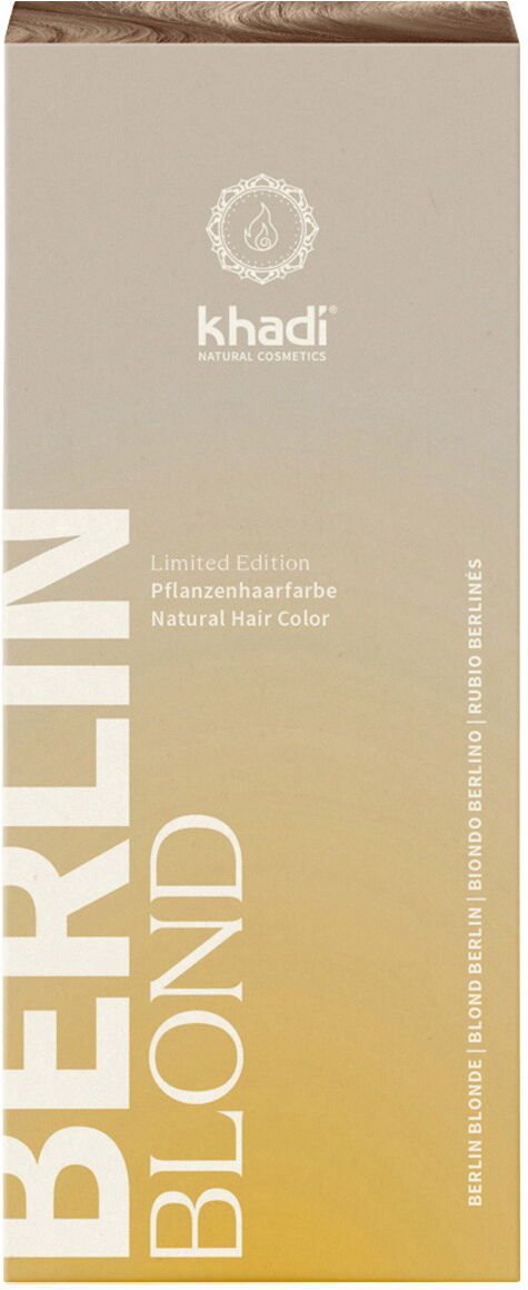 100g khadi Pflanzenhaarfarbe Berlin Blond