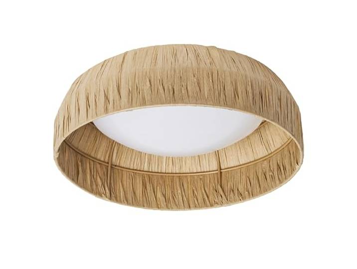 OSRAM Decor Bambusschirm Deckenleuchte 300 12W 830 braun Decor Bamboo Paper, Indoor Wall Lighting, Braun, 300 mm dia, 30000 h, 1-Pack