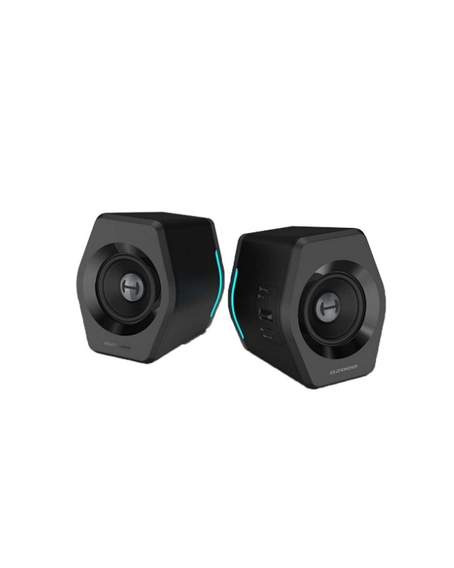Edifier Aktivboxen 2.0 Bluetooth Gaming RGB Schwarz Aktivbox Lautsprecher (G2000)