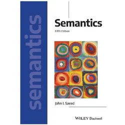 Semantics, 5th Edition, Fachbücher von John I. Saeed